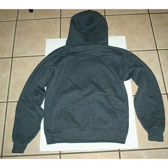 Like a Boss hoodie sweatshirt adult small Jerzees NuBlend gray - Picture 5 of 7